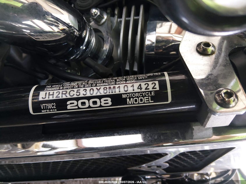 HONDA VT750 2008
