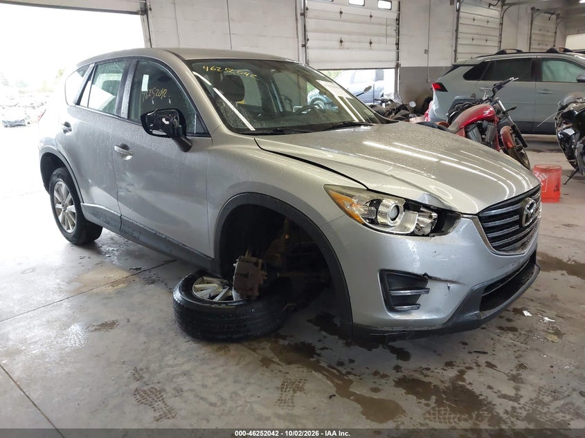 Vin: jm3ke4by9g0754102, lot: 46752068, mazda cx-5 sport 20161
