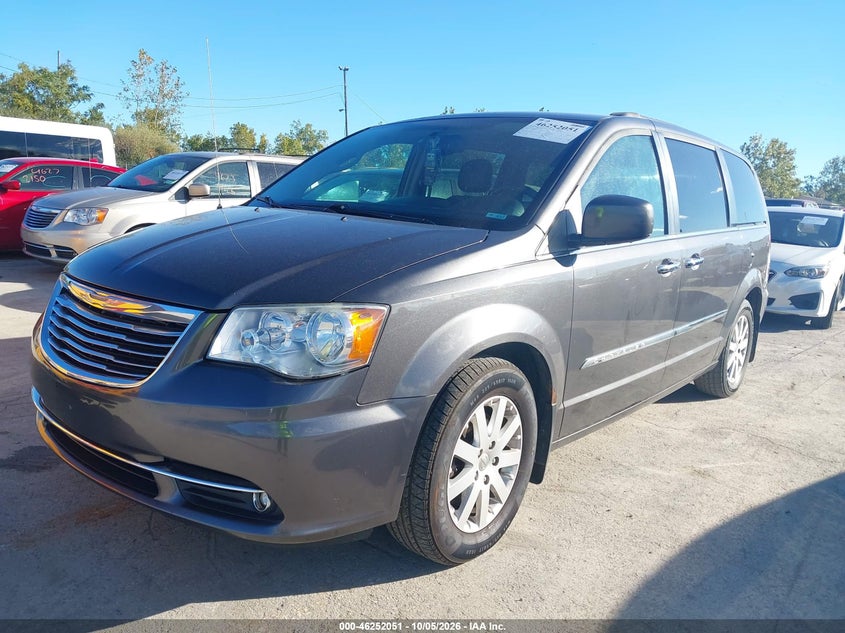 Vin: 2c4rc1bg4fr522255, lot: 46752077, chrysler town & country touring 20152