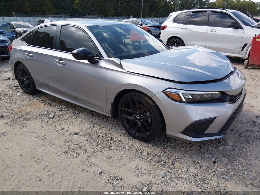 Vin: 2hgfe2f50ph505473, lot: 46752098, honda civic sport 20231