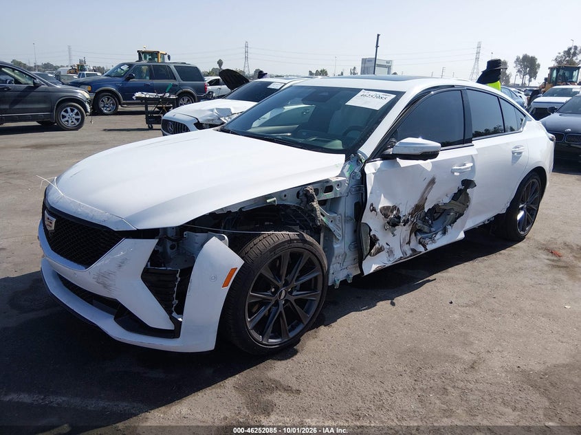 Vin: 1g6dp5rk4s0100798, lot: 46752111, cadillac ct5 sport rwd 20252