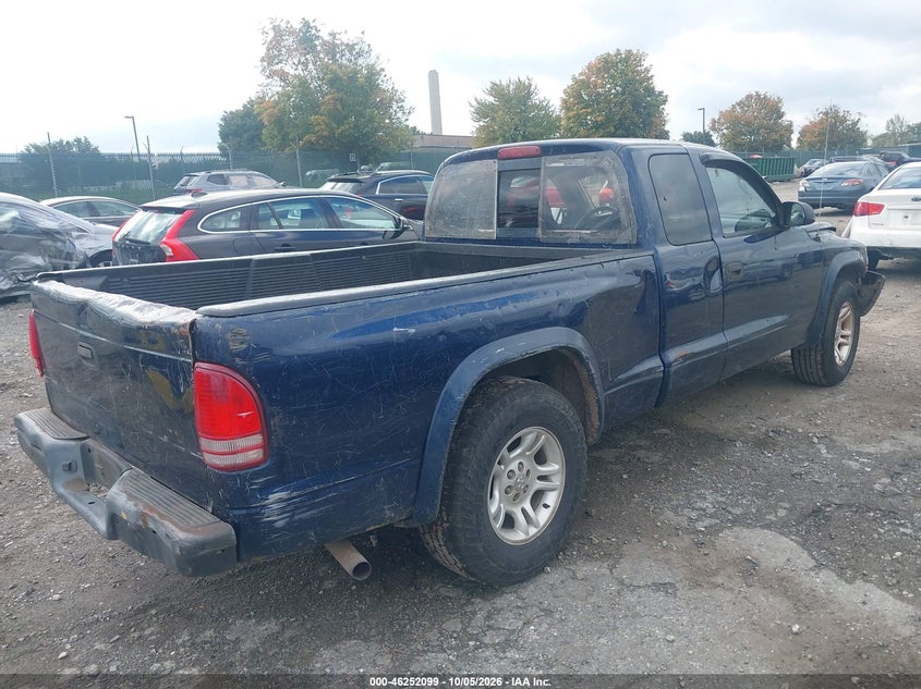 DODGE DAKOTA 2004 VIN 1D7GL12K04S500105