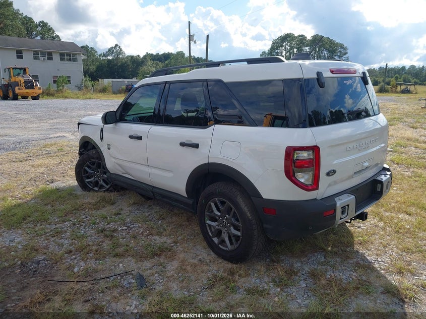 Vin: 3fmcr9bnxsre53914, lot: 46752167, ford bronco sport big bend 20253