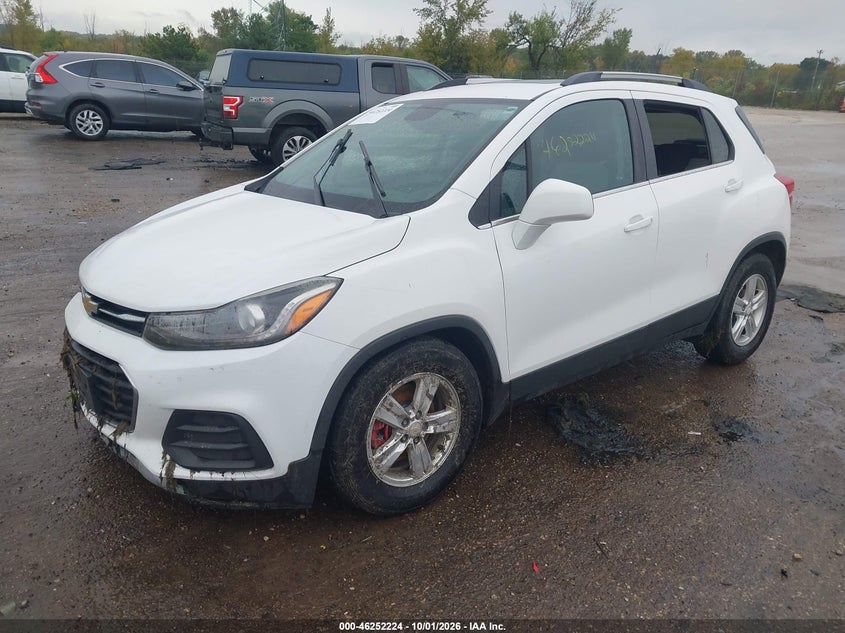 Vin: 3gncjlsbxhl111963, lot: 46752250, chevrolet trax lt 20172