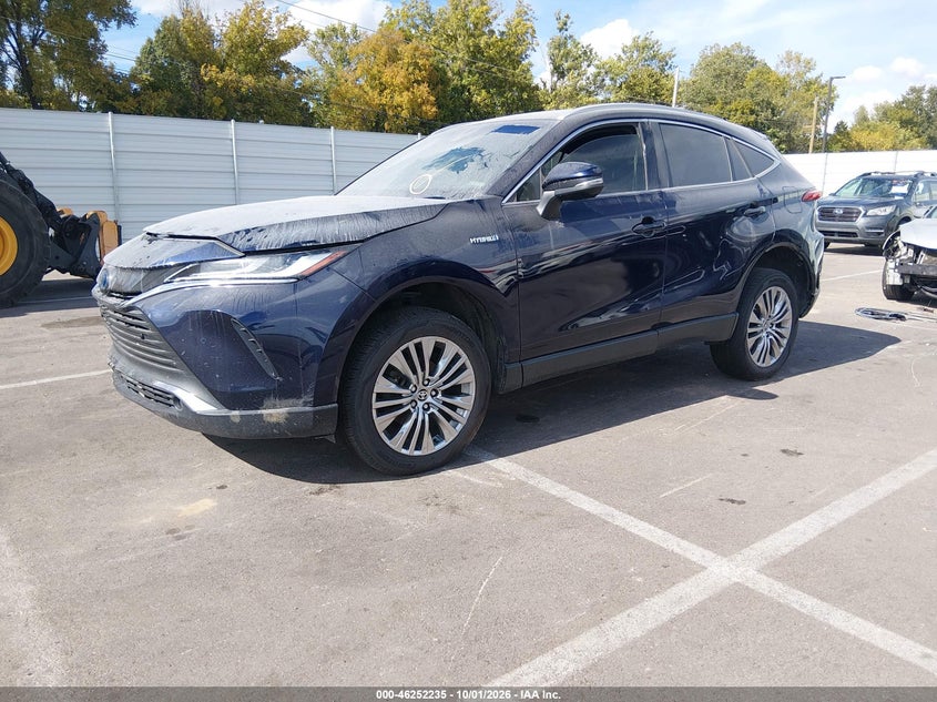 Vin: jteaaaah9mj027415, lot: 46752261, toyota venza xle 20212