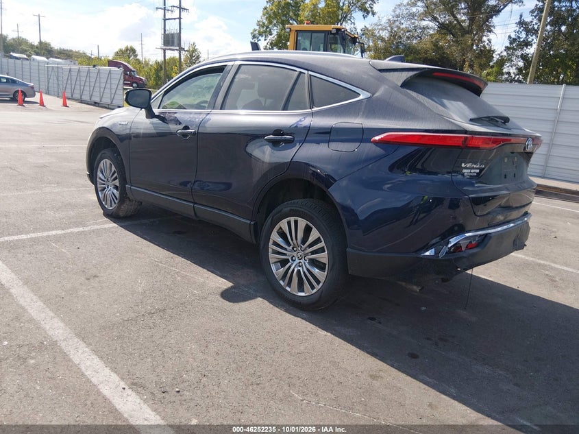 Vin: jteaaaah9mj027415, lot: 46752261, toyota venza xle 20213