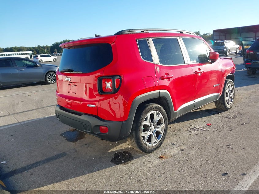 Vin: zacnjbbb8kpk35625, lot: 46752285, jeep renegade latitude 4x4 20194
