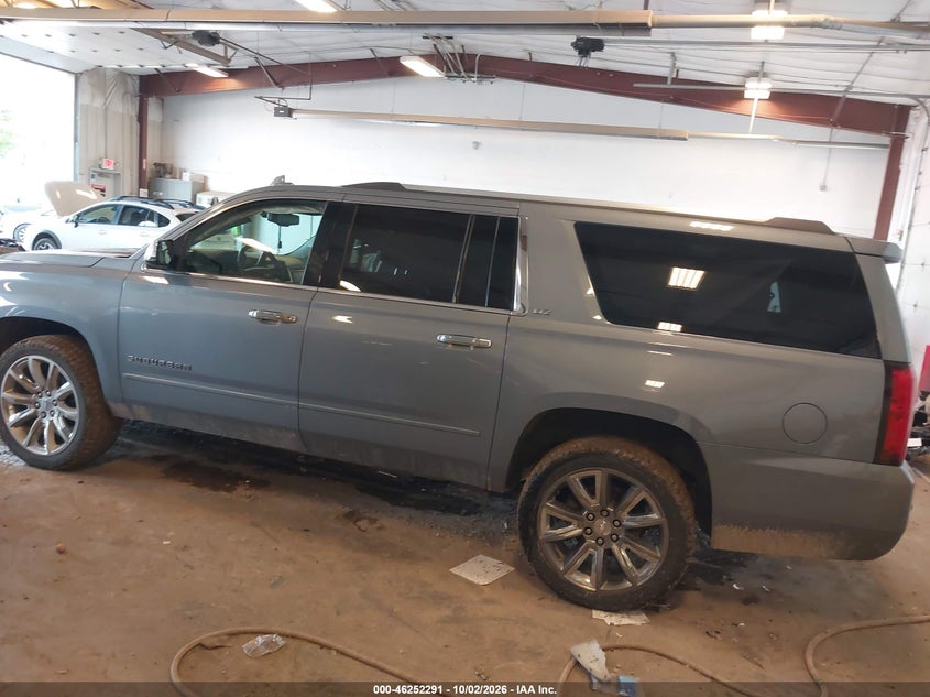 Vin: 1gnskkkc6fr743926, lot: 46752317, chevrolet suburban 1500 ltz 20153