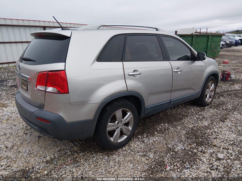 Vin: 5xykuda23dg332499, lot: 46752321, kia sorento ex v6 20134