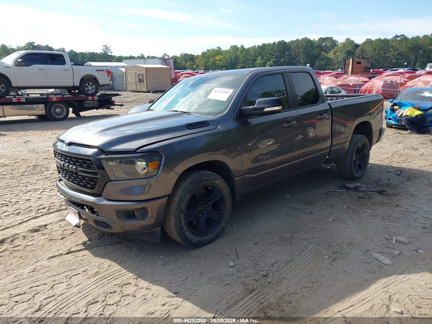 Vin: 1c6rrebt1nn358873, lot: 46752326, ram 1500 big horn  4x2 6'4 box 20222