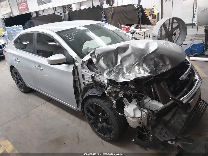 Vin: 3n1ab7ap8fy377129, lot: 46752350, nissan sentra s 20151