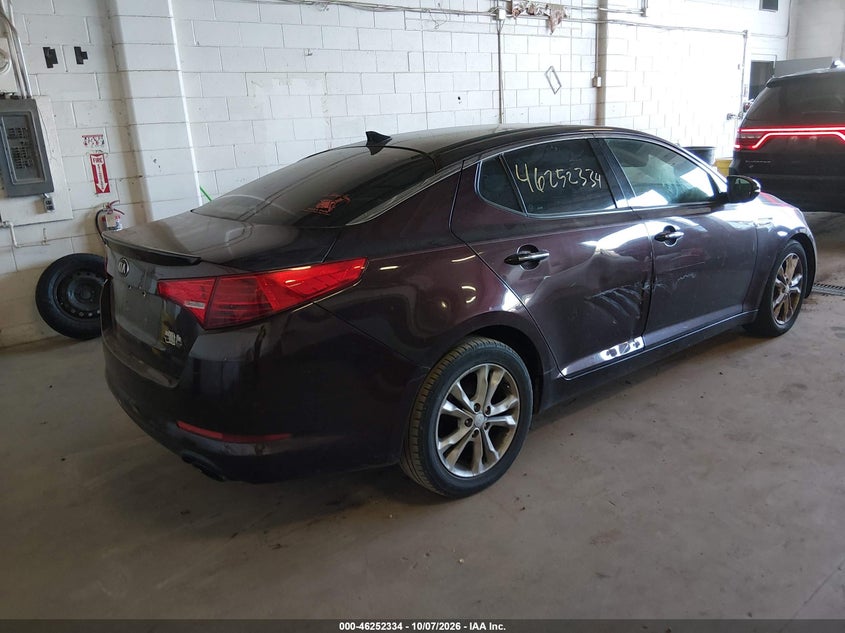 Vin: 5xxgn4a72dg101175, lot: 46752360, kia optima ex 20134