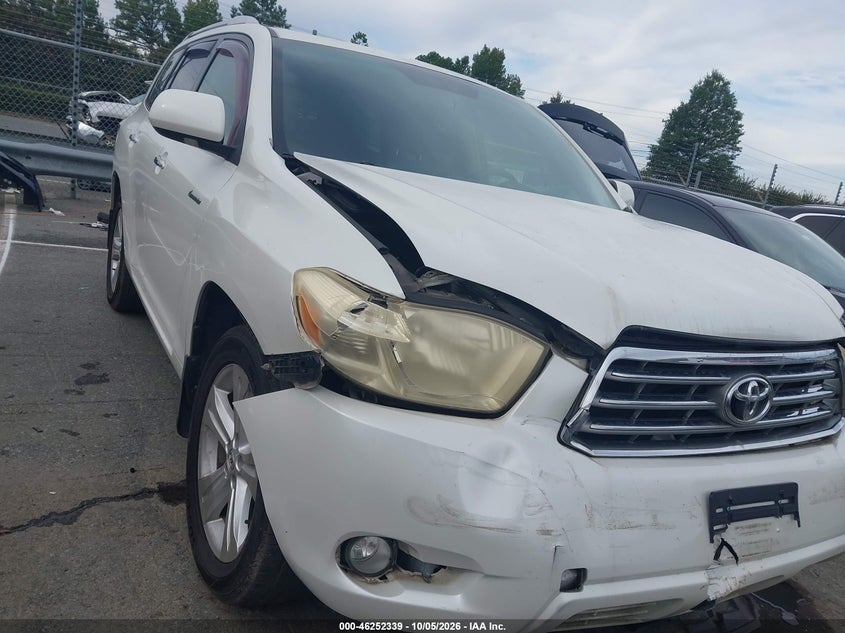 TOYOTA HIGHLANDER 2010 VIN JTEYK3EH1A2096896