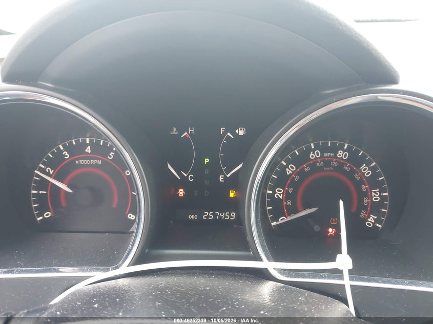 TOYOTA HIGHLANDER 2010 VIN JTEYK3EH1A2096896