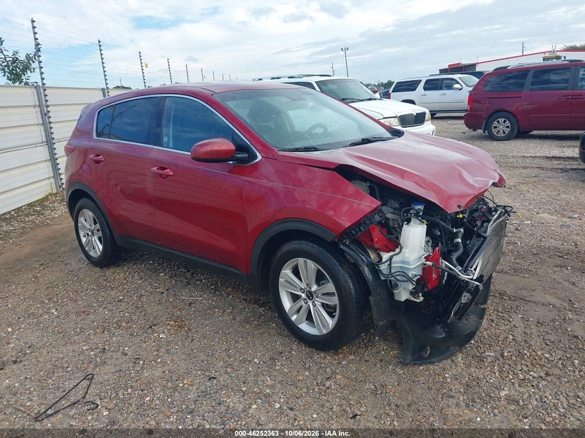 Vin: kndpm3ac3j7459660, lot: 46752389, kia sportage lx 20181
