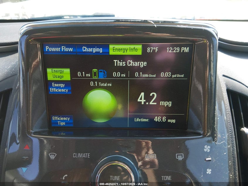 CHEVROLET VOLT 2014 VIN 1G1RE6E44EU157627