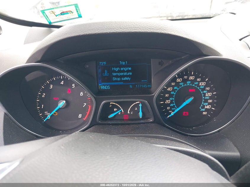 FORD ESCAPE 2013 VIN 1FMCU0HX3DUB17343
