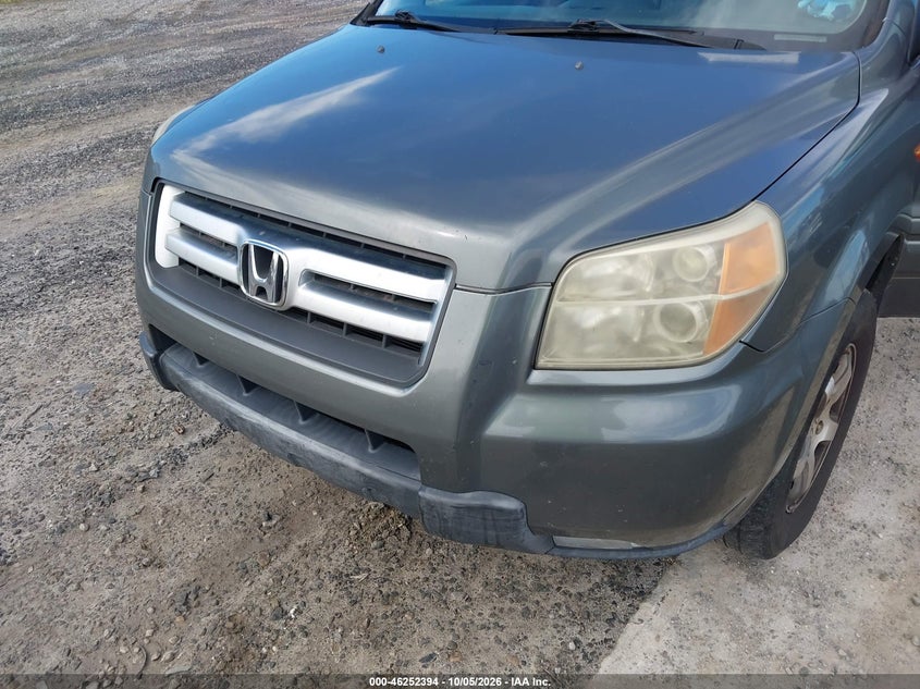 HONDA PILOT 2007 VIN 5FNYF18557B005911