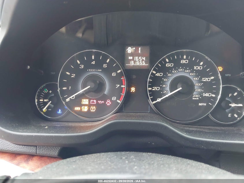 SUBARU OUTBACK 2010 VIN 4S4BRBJC8A3355514
