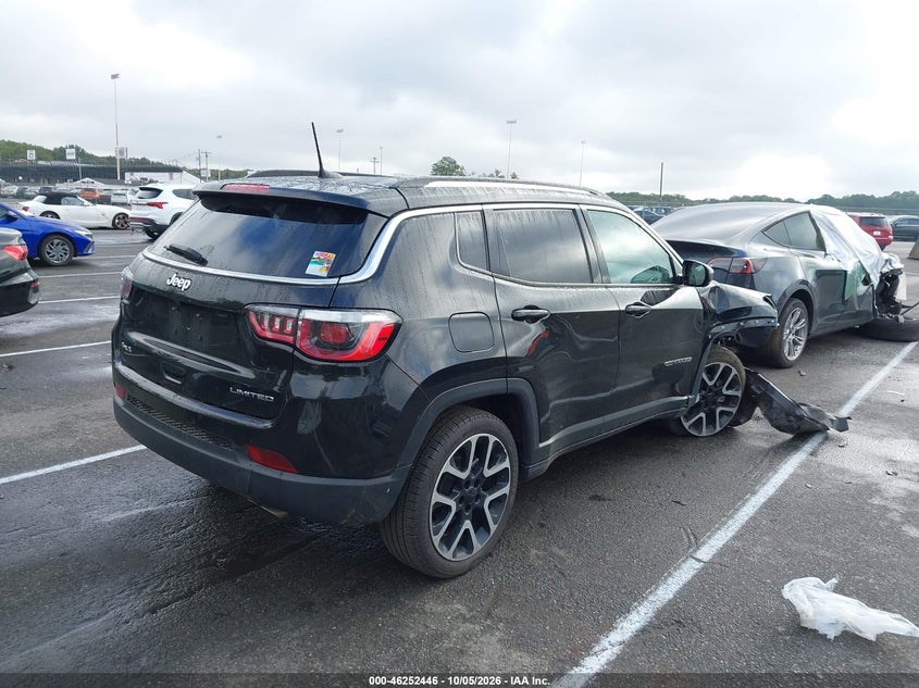 Vin: 3c4njdcb8kt647470, lot: 46752472, jeep compass limited 4x4 20194