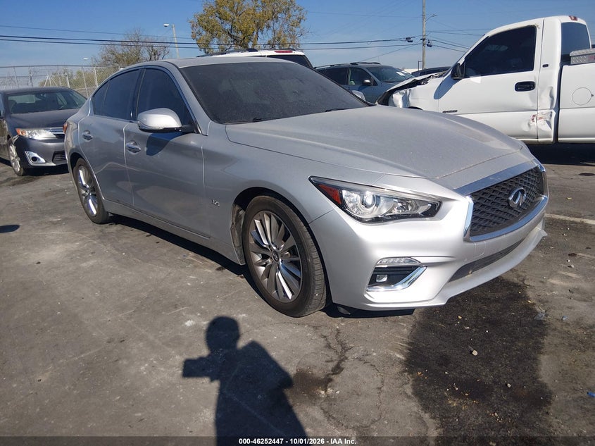 Vin: jn1ev7ap0km515798, lot: 46752473, infiniti q50 3.0t luxe 20191