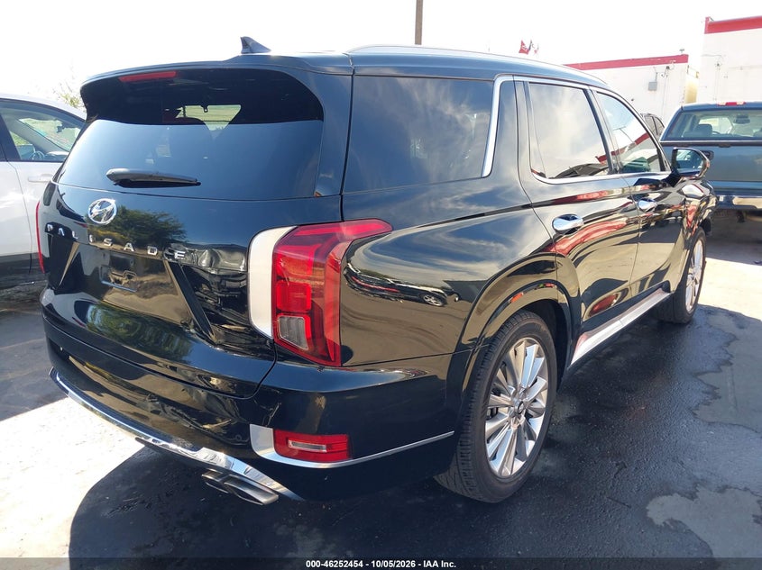 Vin: km8r5dhe4lu158205, lot: 46752480, hyundai palisade limited 20204