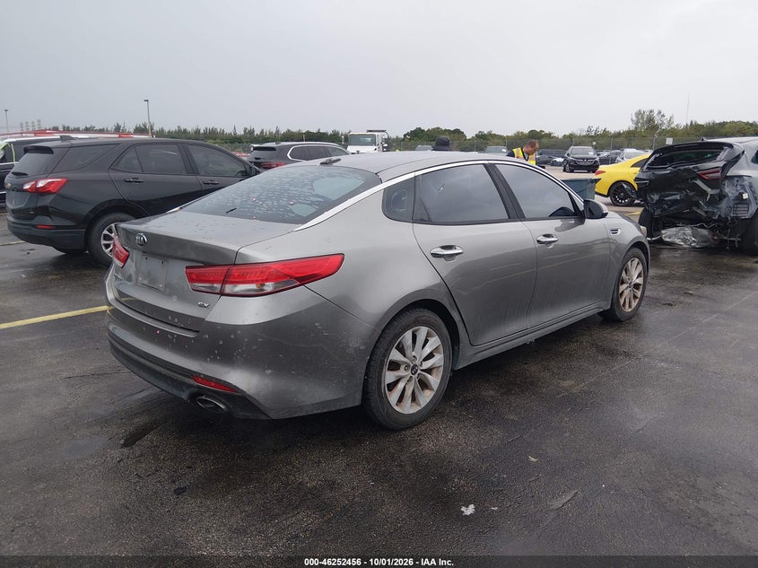 Vin: 5xxgu4l30gg042855, lot: 46752482, kia optima ex 20164