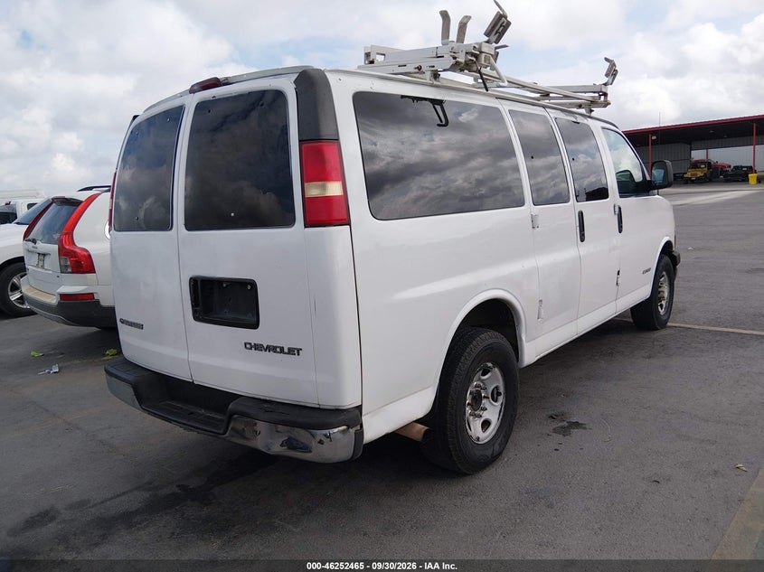 CHEVROLET EXPRESS 2004 VIN 1GNGG25UX41243372