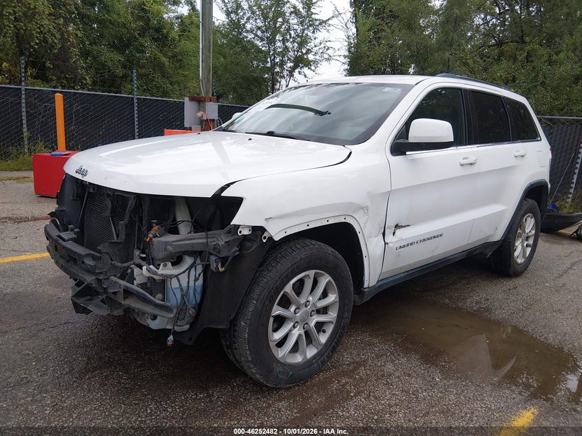 Vin: 1c4rjfag7gc328642, lot: 46752508, jeep grand cherokee laredo 20162