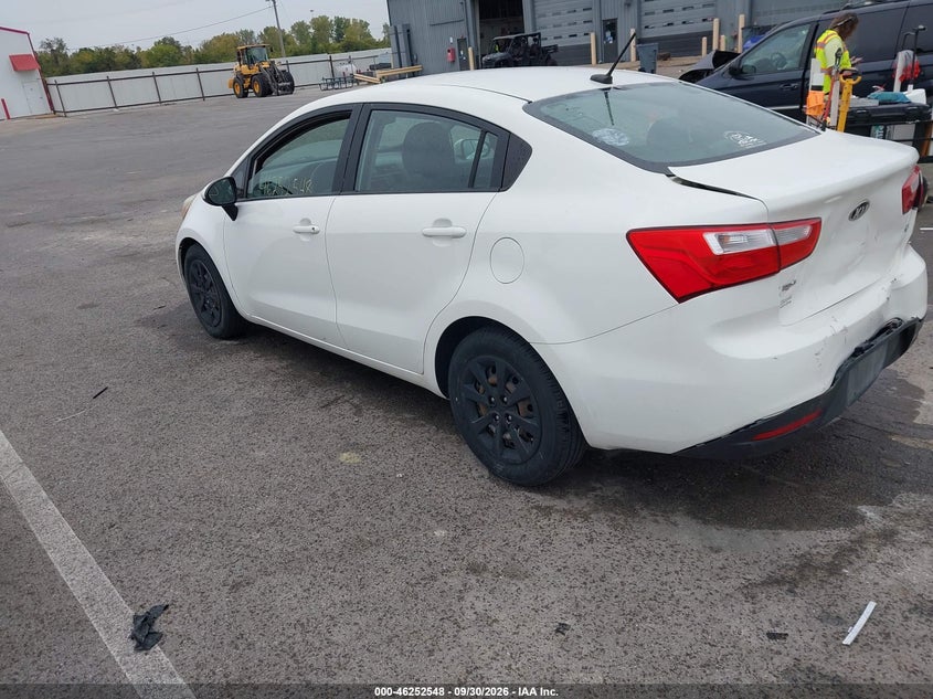 Vin: knadm4a31f6504761, lot: 46752574, kia rio lx 20153