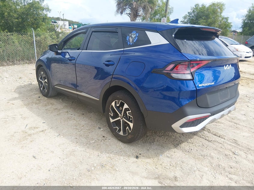 Vin: 5xyk33df9rg196494, lot: 46752583, kia sportage ex 20243