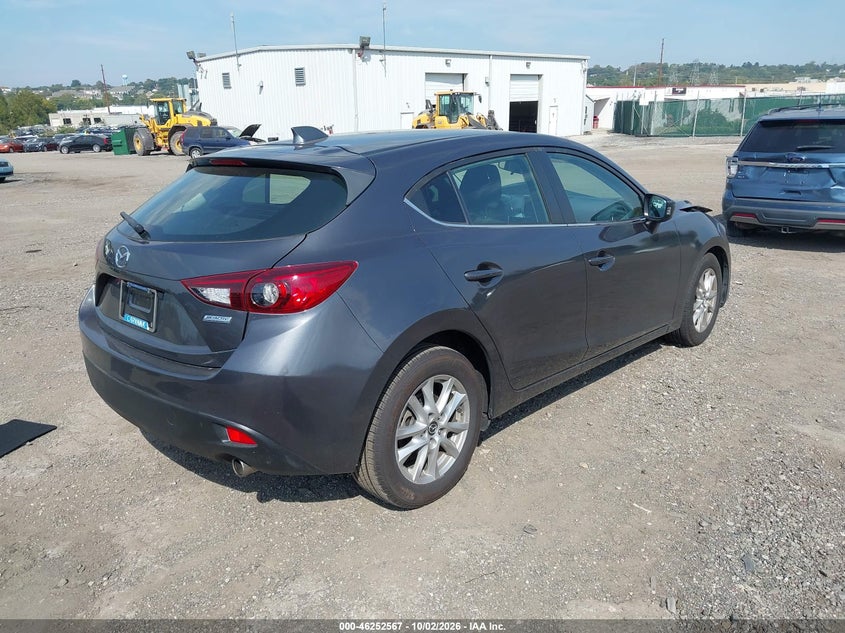 Vin: 3mzbm1l75em121569, lot: 46752593, mazda mazda3 i touring 20144