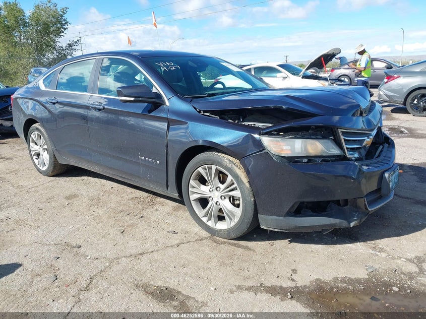 Vin: 2g1125s3xe9133485, lot: 46752612, chevrolet impala 2lt 20141