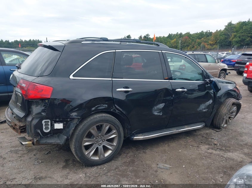 ACURA MDX 2011 VIN 2HNYD2H52BH545869