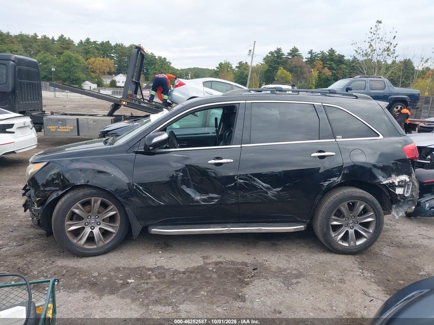 ACURA MDX 2011 VIN 2HNYD2H52BH545869