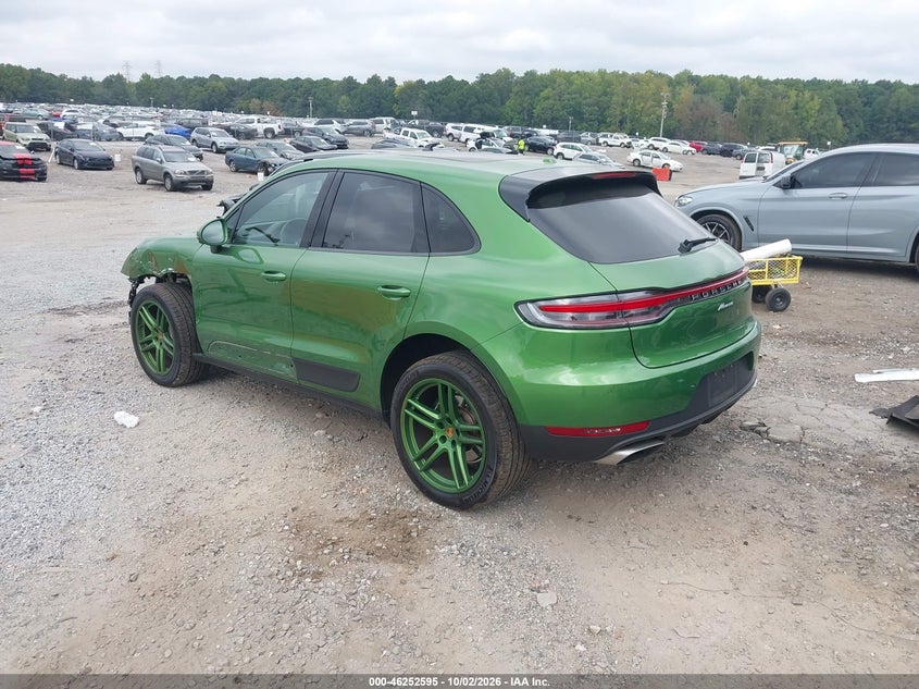 Vin: wp1aa2a56mlb04034, lot: 46752621, porsche macan 20213