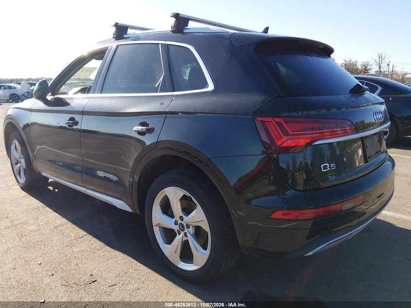 Vin: wa1baafy1m2048409, lot: 46752638, audi q5 premium plus 45 tfsi quattro s tronic 20213