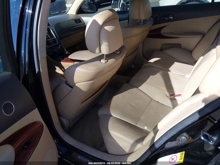 LEXUS GS 350 2008 VIN JTHBE96S280040503