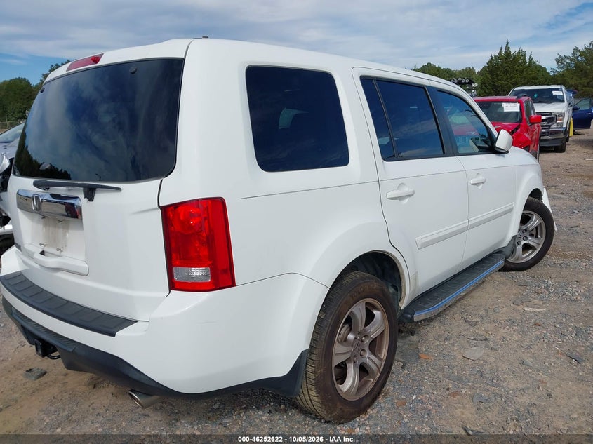 Vin: 5fnyf3h58cb017105, lot: 46752649, honda pilot ex-l 20124