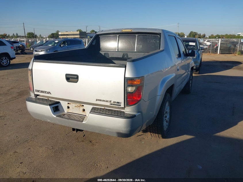 2006 HONDA RIDGELINE auction photo 4