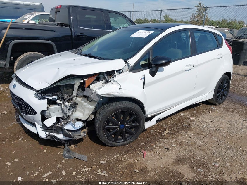 Vin: 3fadp4dj3km115219, lot: 46752693, ford fiesta st line 20192