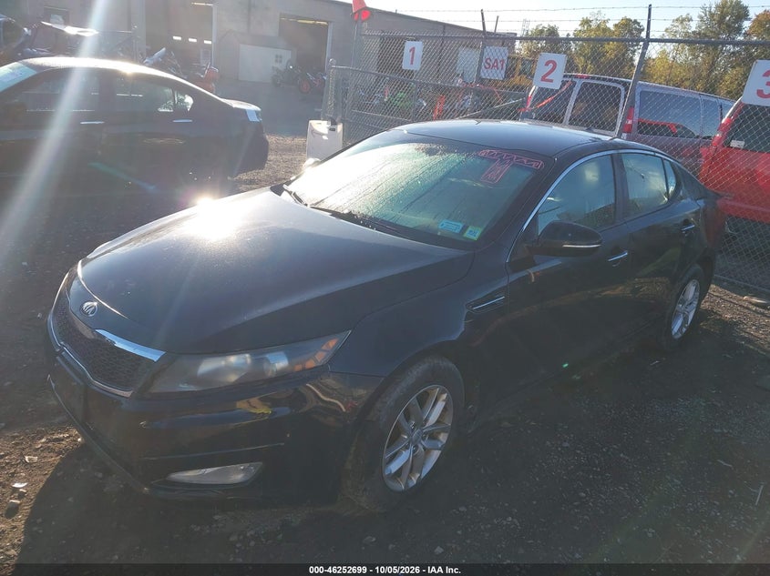 Vin: 5xxgm4a73dg254411, lot: 46752725, kia optima lx 20132