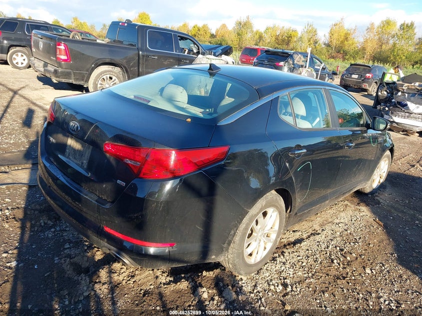 Vin: 5xxgm4a73dg254411, lot: 46752725, kia optima lx 20134