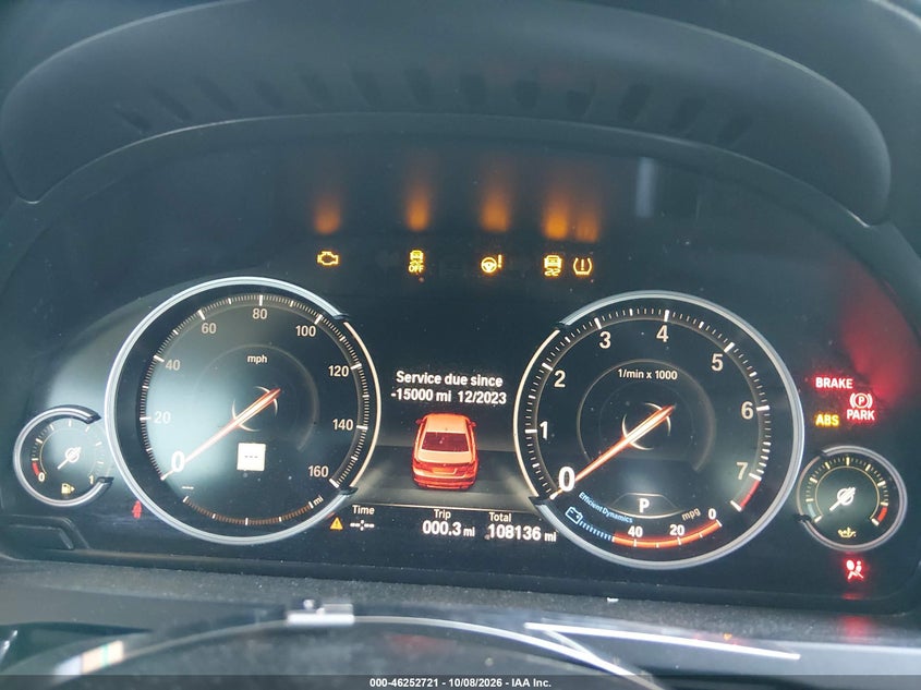 BMW 750LI 2015 VIN WBAYE8C56FD781518
