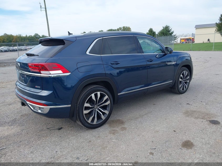 Vin: 1v2fe2ca0nc221694, lot: 46752748, volkswagen atlas cross sport 3.6l v6 sel premium r-line 20224