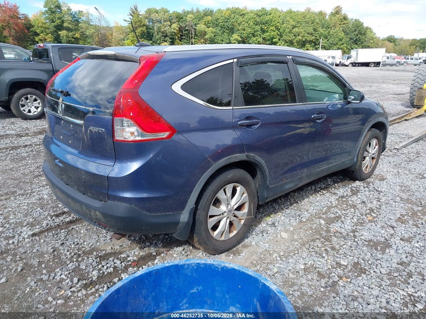 Vin: 2hkrm4h74dh625708, lot: 46752761, honda cr-v ex-l 20134