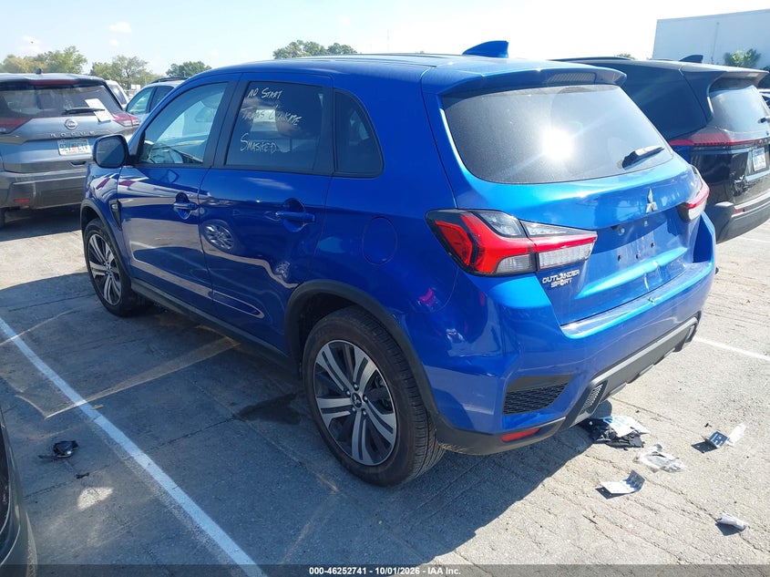 Vin: ja4aruau8tu014352, lot: 46752767, mitsubishi outlander sport 2.0 es/2.0 le/2.0 ralliart/2.0 s/2.0 se/2.0 trail edition 20263