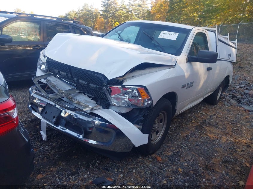 Vin: 3c6jr6dt4gg257595, lot: 46752840, ram 1500 tradesman 20162