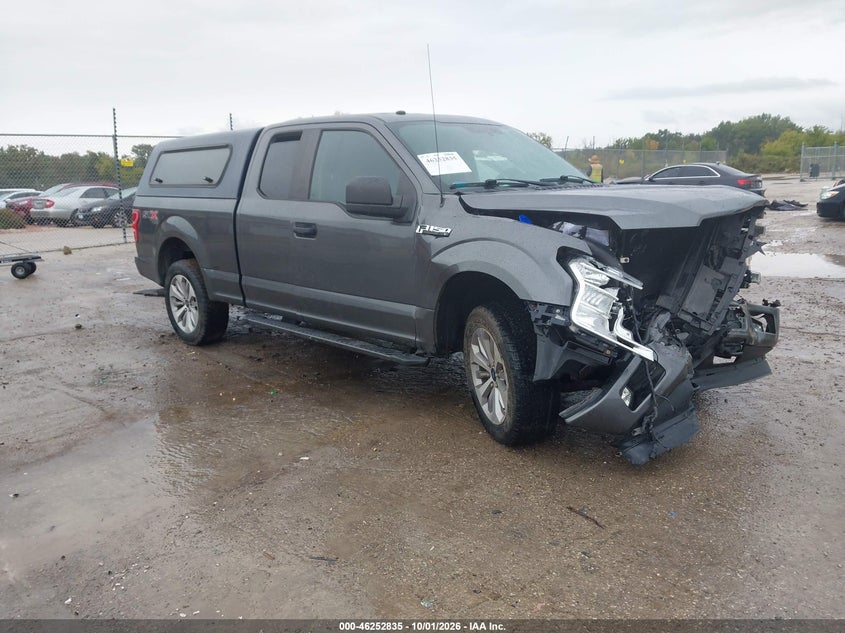 Vin: 1ftex1ep6jfc93656, lot: 46752861, ford f-150 xl 2018 img_1