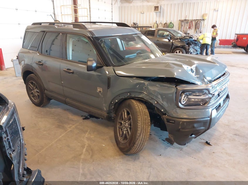 Vin: 3fmcr9bnxsre29984, lot: 46752864, ford bronco sport big bend 20251